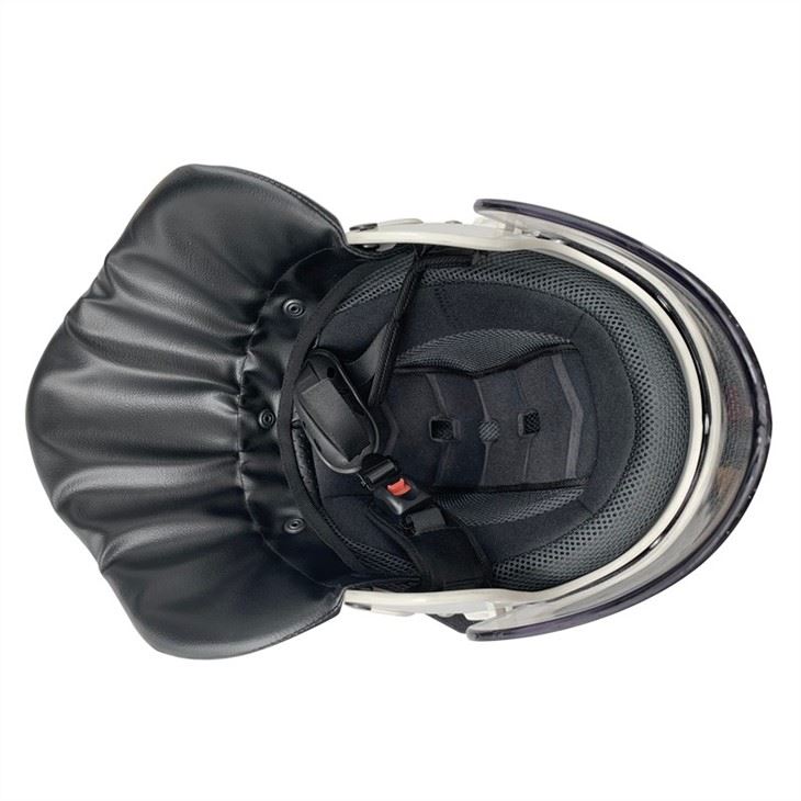 ABS Shell Helmet With PC Visor For Police
