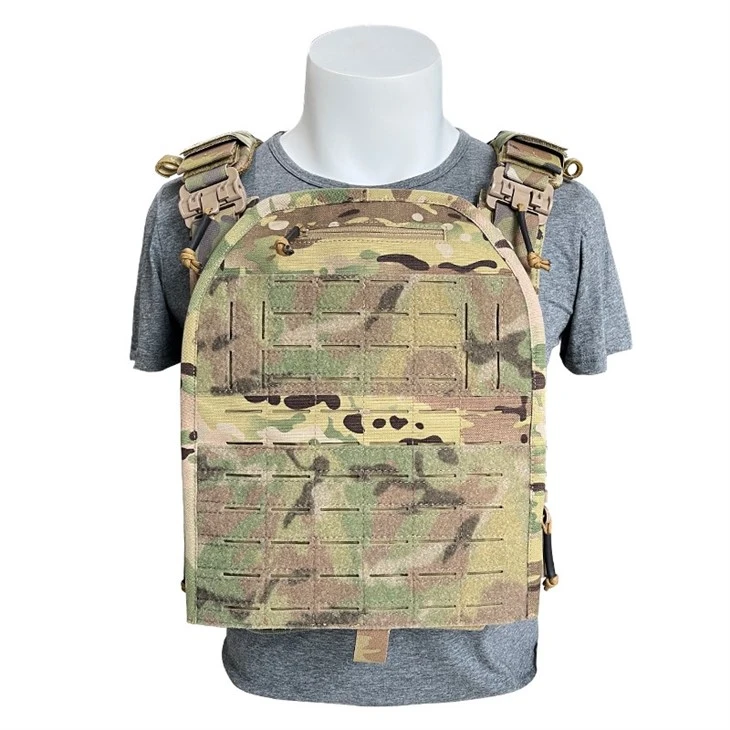Lightweight Tactical Vest Molle Plate Carrier For Protection